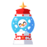 Snow Globe Sticker - Uncommon from Winter 2024 (Advent Calendar)